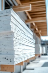Alarge white depot at a construction hardware 