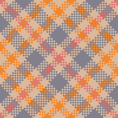 Scottish Tartan Plaid Seamless Pattern, Traditional Scottish Checkered Background. Template for Design Ornament. Seamless Fabric Texture. Vector Illustration