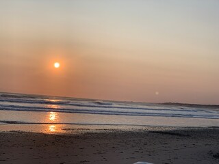 Sunrise Over the Ocean