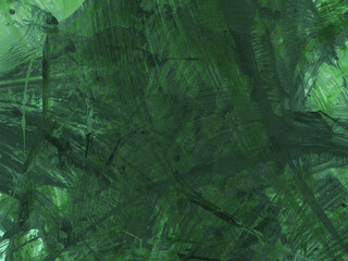 Green abstract texture. Background green art. Sea and ocean in depth