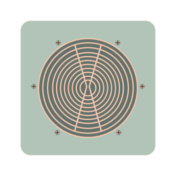 recommend clip art: Vacuum cleaner for manicure. Professional manicure tools. Isolated vector illustration in clip art style