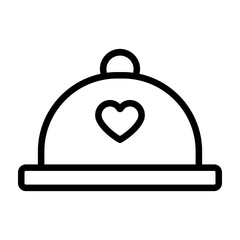 Menu Vector Line Icon Design