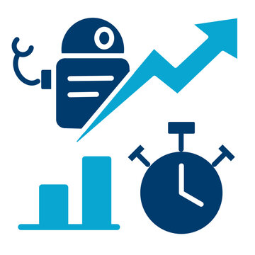 Robotic Efficiency Icon