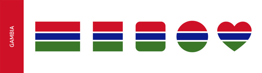 Flag of Gambia