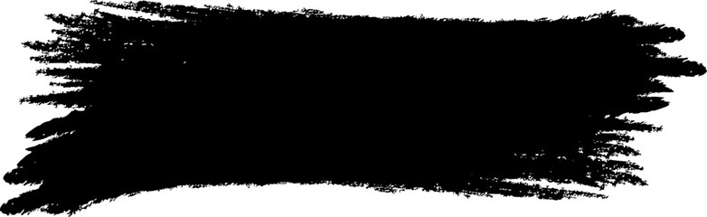 Brush stroke icon. Paint brush symbol. Grunge style.