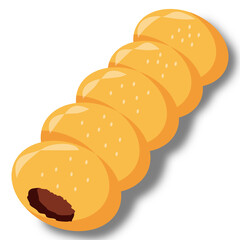 Delicious Loaf Bread illustration