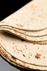 4K image of Homemade Flour Tortillas from Above: Crafting Perfect Tortillas in Your Kitchen