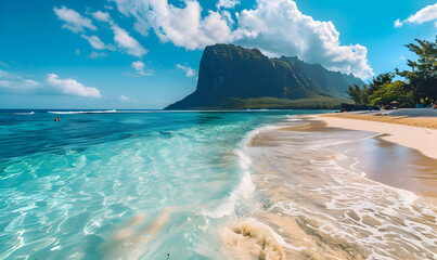 Mauritius Day background design photo