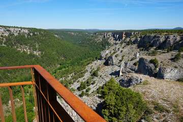 The Rio Lobos Canyon natural park is a spectacular 25 km long gorge  one of the prettiest...