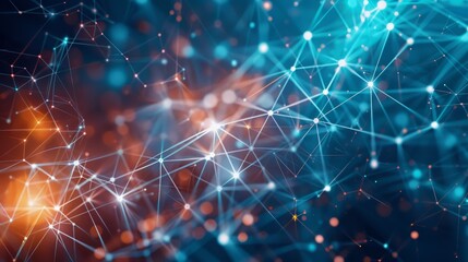digital connection, worldwide internet, networking technology concept