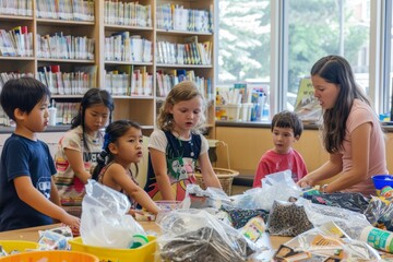 Children's Workshop on Waste Sorting at Local Library - Fun Educational Activities and Crafts