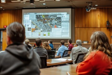 City Council Meeting on Urban Waste Management and New Sorting Policies Presentation