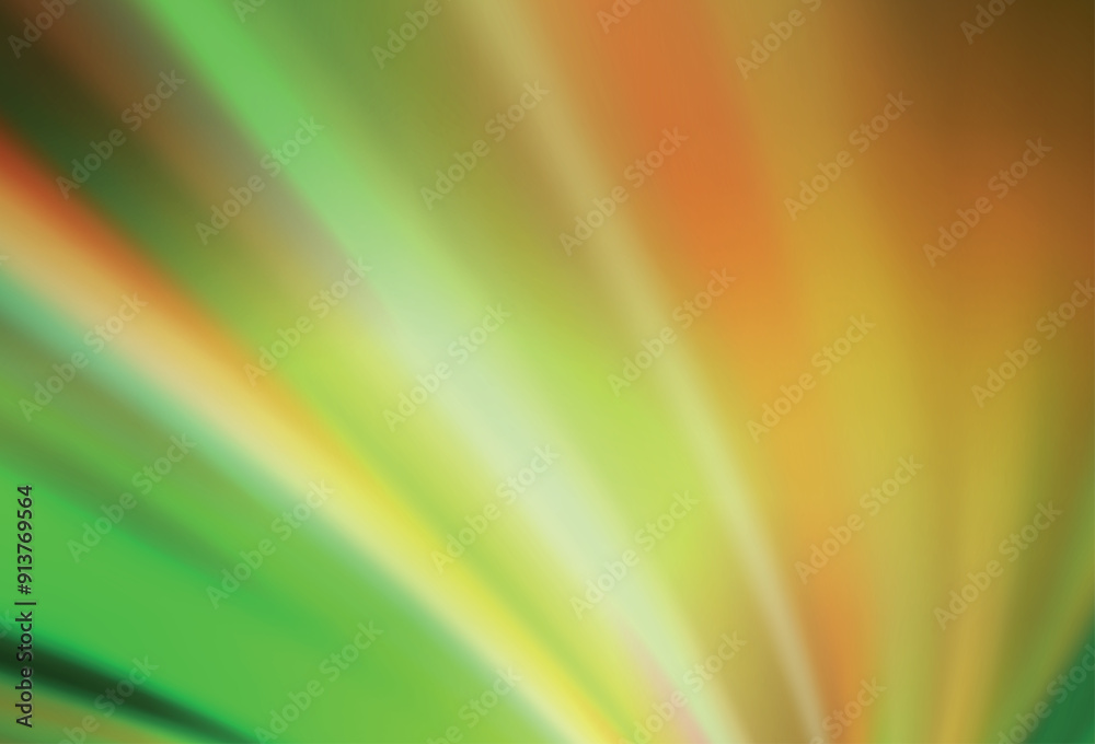 Sticker light green, red vector colorful abstract texture.