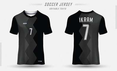 Sport t shirt Football jersey template