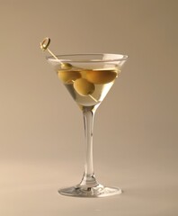 martini cocktail closeup