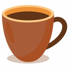 Coffee cup logo icon vector illustration.