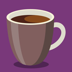 Coffee cup logo icon vector illustration.