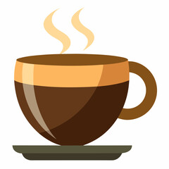 Coffee cup logo icon vector illustration.