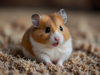 cute baby hamster