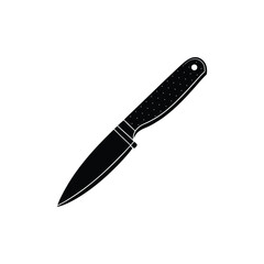 knife silhouette.