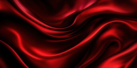 Obraz premium Abstract Red Silk Fabric Texture