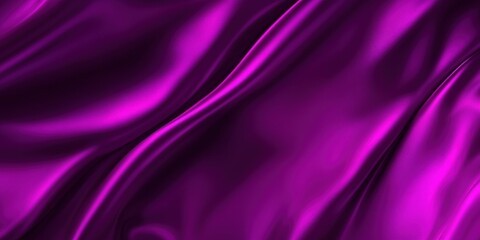 Fototapeta premium Purple Silk Fabric Drapes