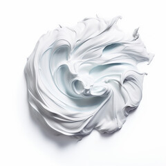 Fototapeta premium shaving cream isolated on a white background 