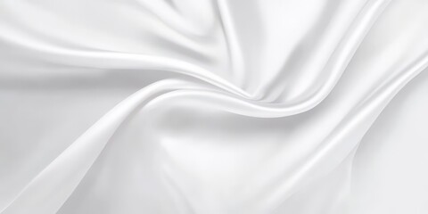 Fototapeta premium White Satin Fabric Texture