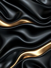 Obraz premium Elegant black and gold abstract background