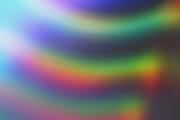 Dispersion refraction blurred grain texture business banner background abstract blur for design projects such as covers, screensavers, wallpapers, branding etc. Digital grain soft noise effect.