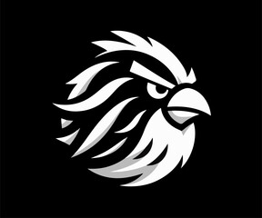 Obraz premium feather of angry bird | angry bird flat artwork.