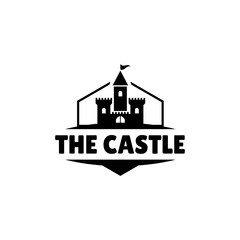Fototapeta premium Creative Castle Logo Design Template