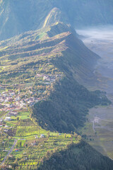 the view point of Cemorolawang, Indonesia