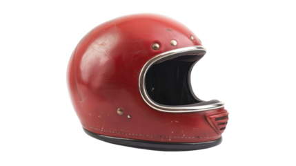 Retro motorcycle helmet 