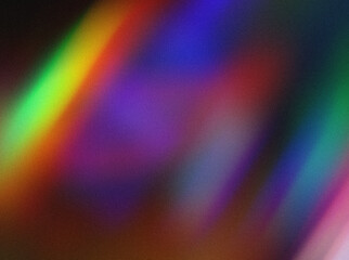 Dispersion refraction blurred grain texture business banner background abstract blur for design projects such as covers, screensavers, wallpapers, branding etc. Digital grain soft noise effect.