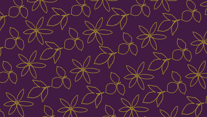 seamless framework and structure leaves pattern background, floral motive design, Tropical leaf Wallpaper, Luxury nature leaves pattern design.