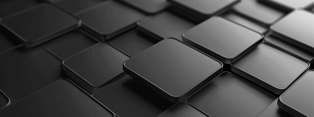 Black abstract background. space geometric style. Modern pink purple abstract background with lines and square shape gradation color. Suit for presentation design and business need