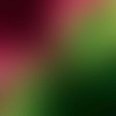 This vibrant, abstract gradient image showcases a striking blend of deep red, warm orange, and rich green hues