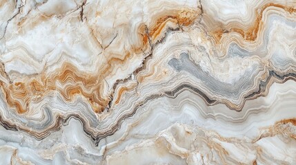 Obraz premium Abstract Marble Texture with Wavy Lines and Swirls