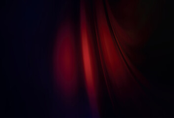 Fototapeta premium Dark Green, Red vector blurred bright texture.