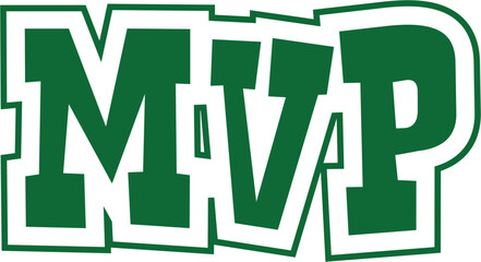 Many Colors Colorful All Star MVP in SVG 