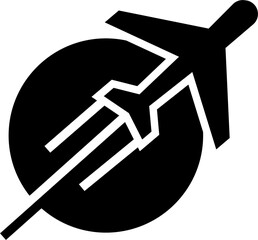 plane Vector illustration on a transparent background. Premium quality symbols. Stroke vector icon for concept and graphic design.