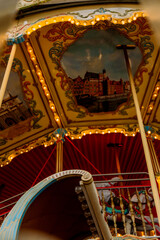 ride wheel in the night