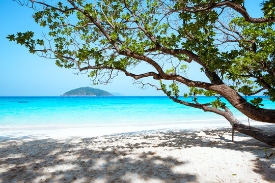 Tropical beach and sea, Similan islands, Thailand