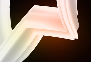 Dark Red vector colorful blur backdrop.