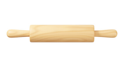 PNG 3D rolling pin, element illustration, transparent background