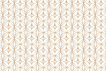 Golden round geometric patterned background design element
