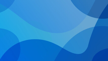 Abstract 3d background with blue wave shadow shape design