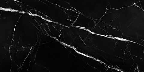 Dark marble texture with intricate white veins for luxury interior design
