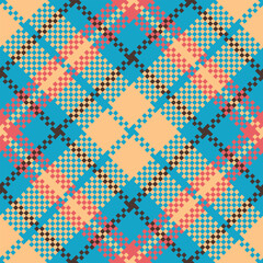 Tartan Plaid Vector Seamless Pattern. Classic Plaid Tartan. Flannel Shirt Tartan Patterns. Trendy Tiles for Wallpapers.